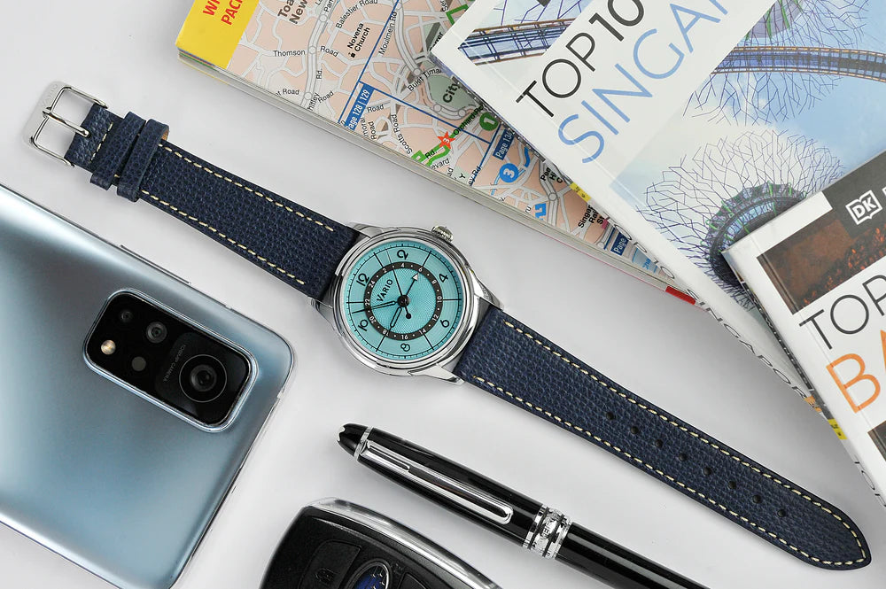 Vario Empire Seasons True GMT Summer Blue Automatic