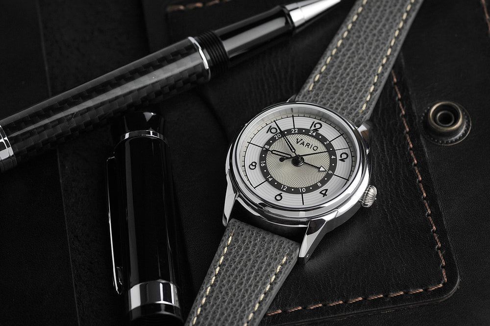 Vario Empire Seasons True GMT Winter White Automatic