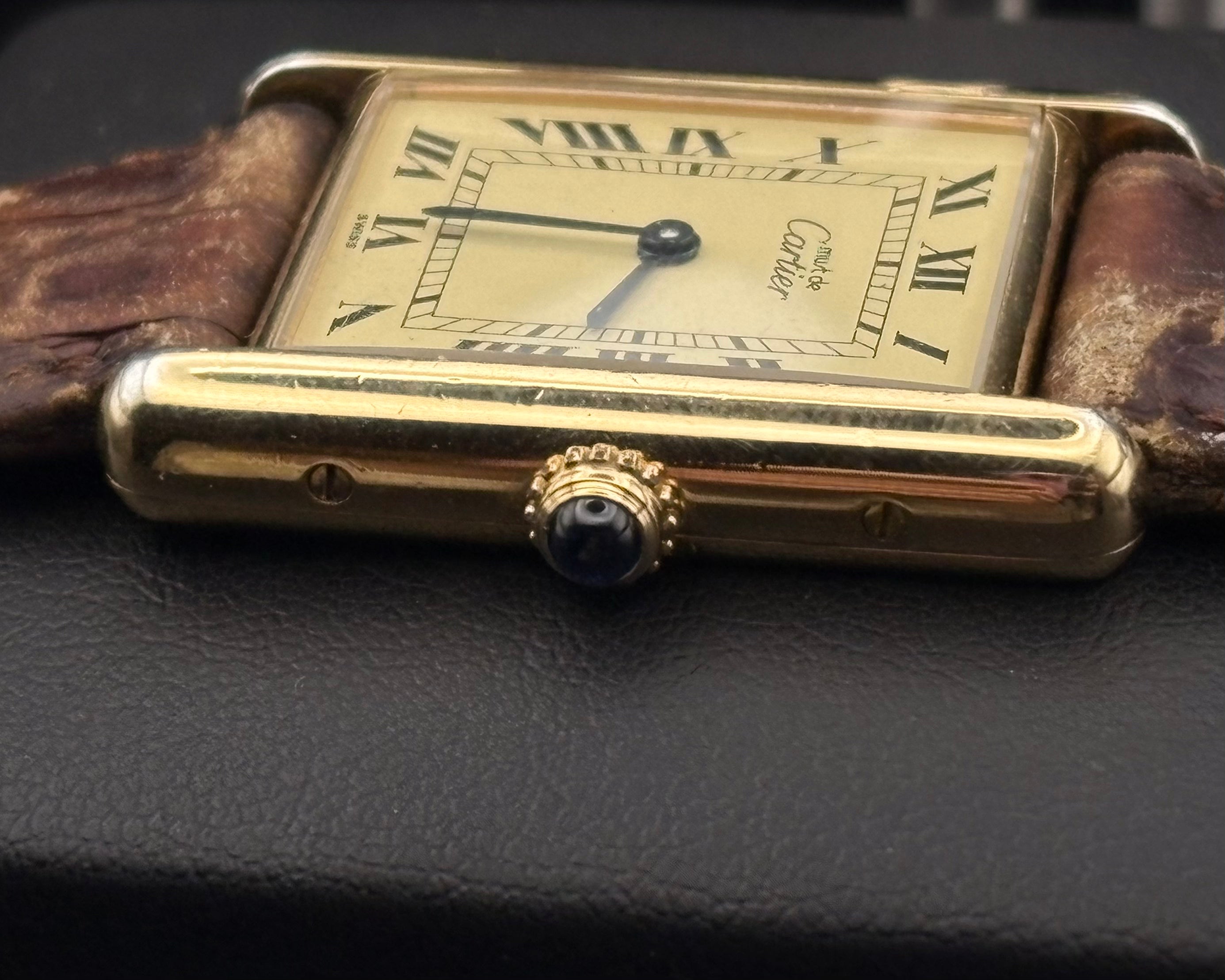 Cartier Tank Vermeil