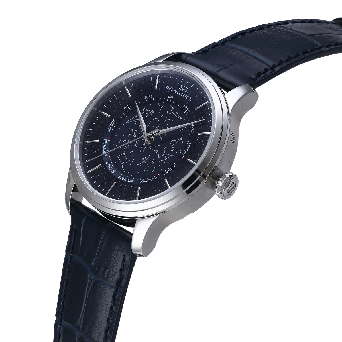 Astronomie Chinoise Pierre d'Or Scintillante Complication 41mm