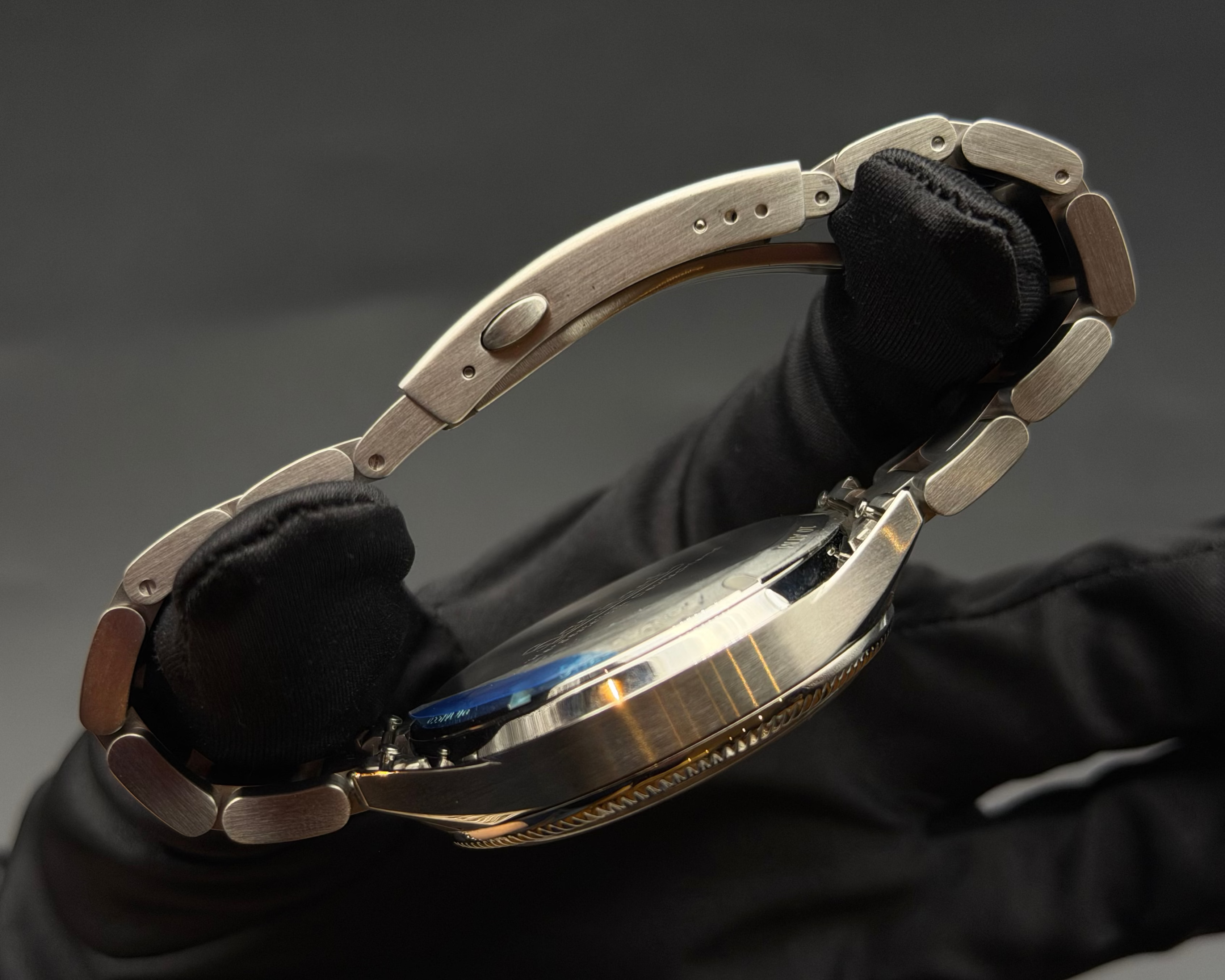 Hanhart 417 ES 1954 – Chronographe pilote 42 mm acier