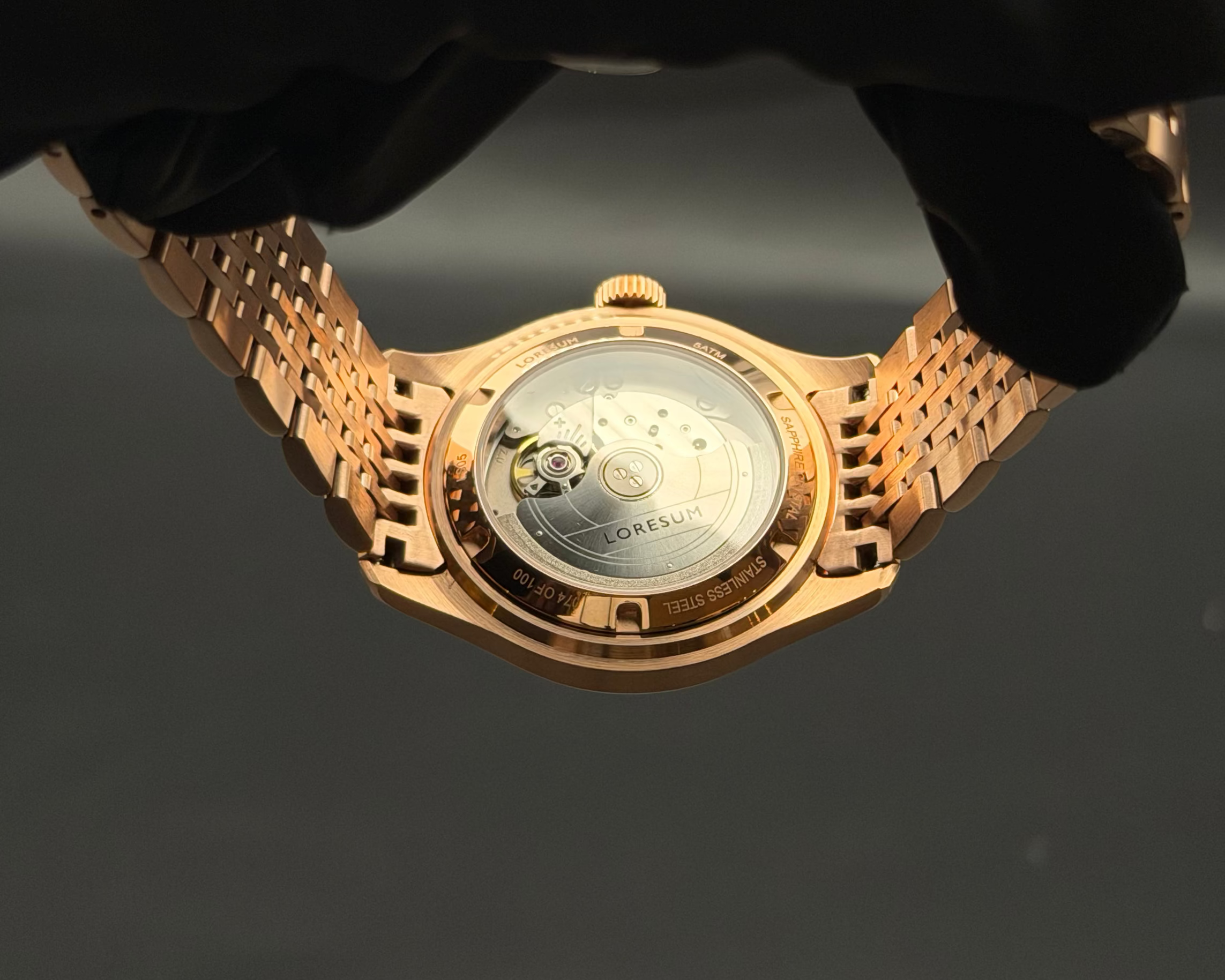 Loresum - LS05 Guilloché – True Double Moonphase