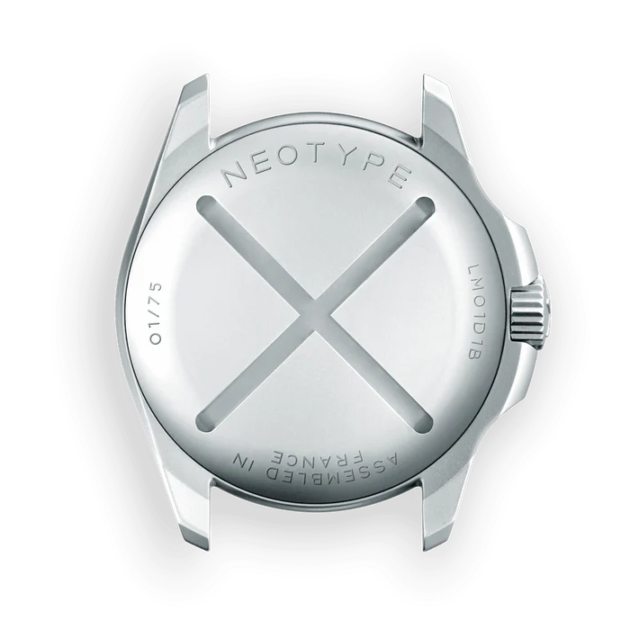 LM01 Type D Steel and Blue dial