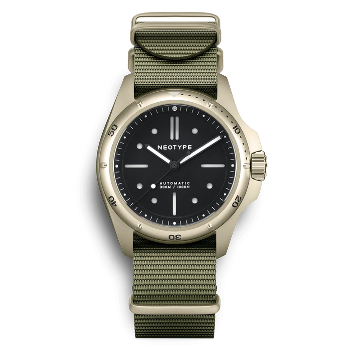 LM01 Type D Steel PVD Gold and Black dial
