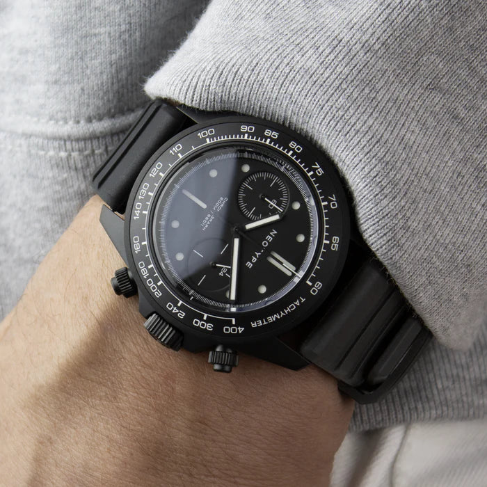LM02 Type C Black PVD and Black Dial
