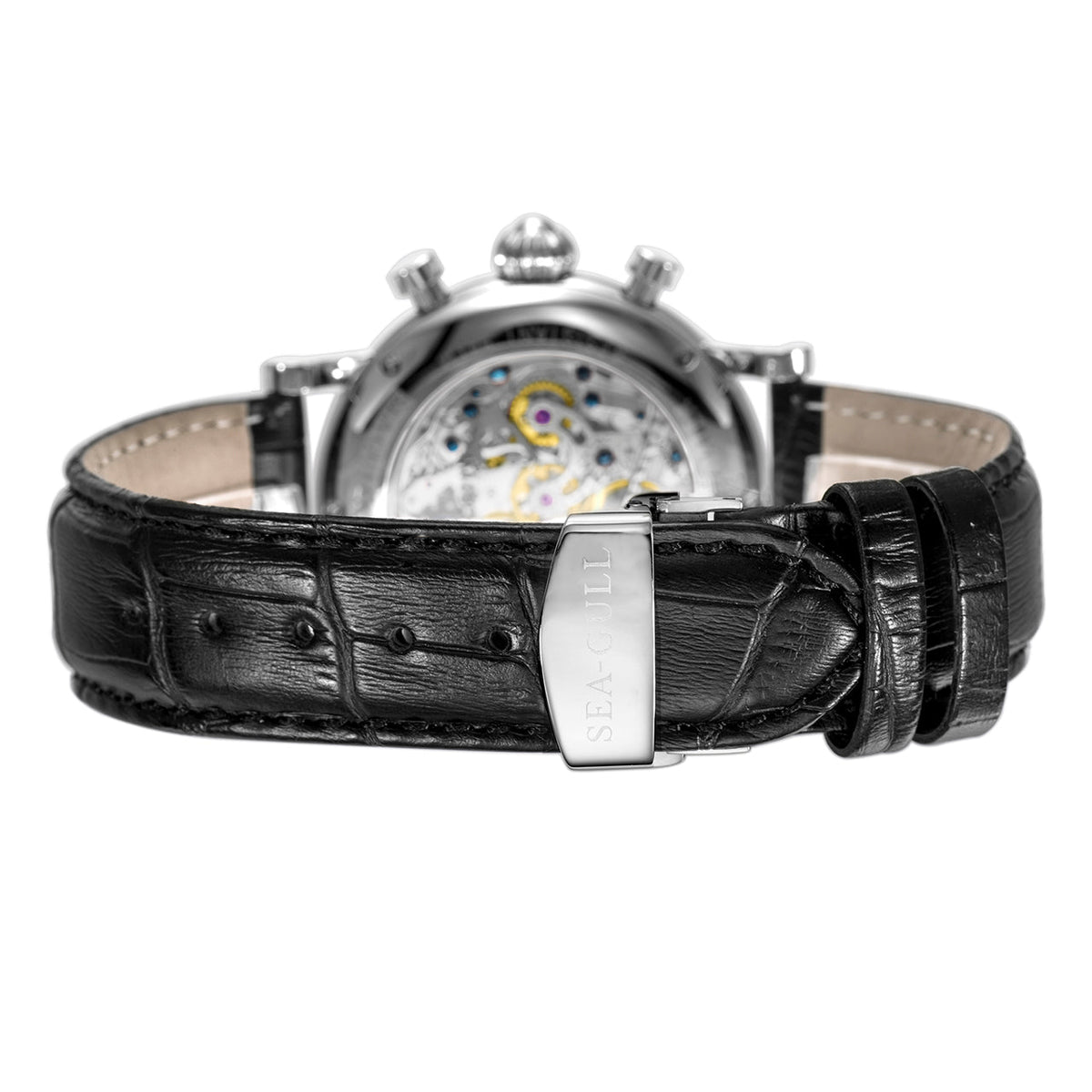 Roue à Colonnes Chronographe Squelette Ajouré 41mm