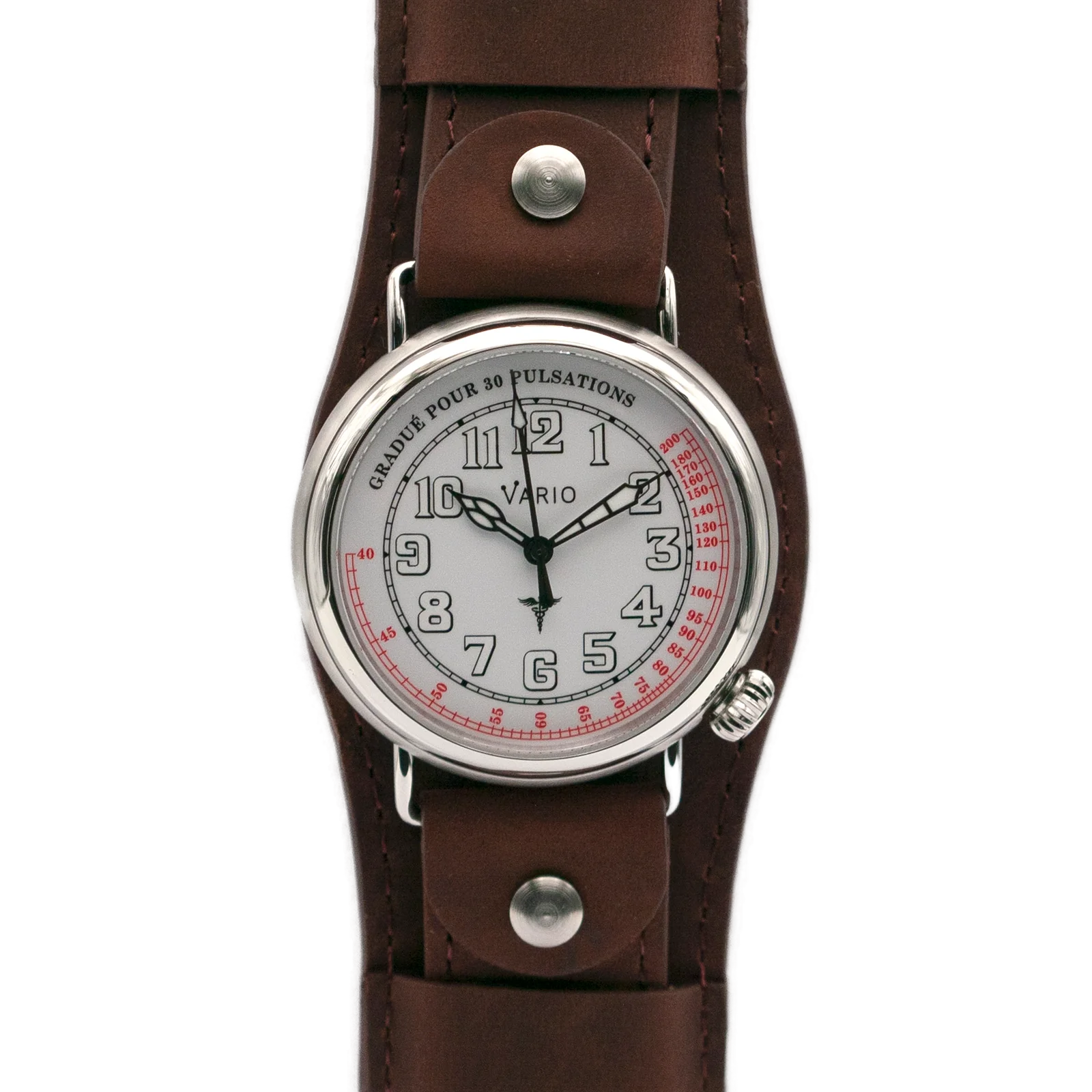 Vario 1918 Medic Cadran blanc avec lume blanc