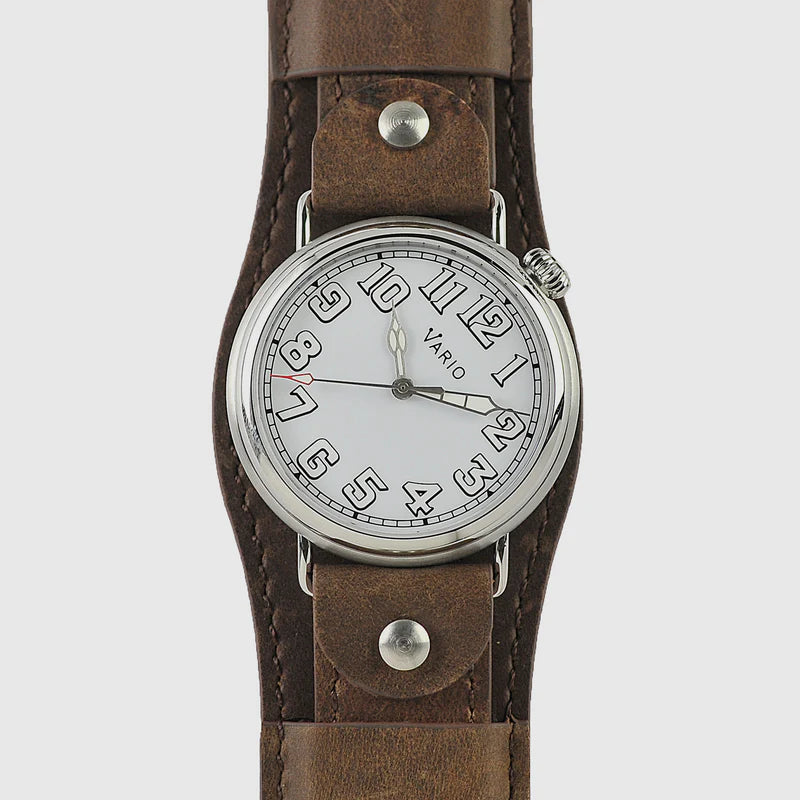 Vario 1918 Pilot White Dial