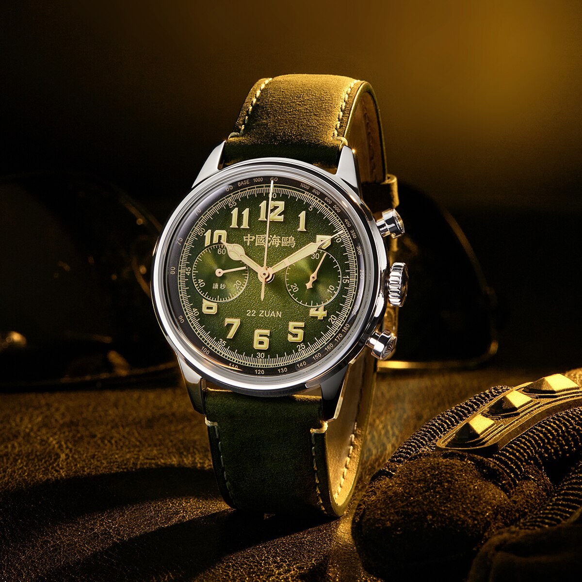 1963 "Chasseur de Vent" Chronographe 40mm