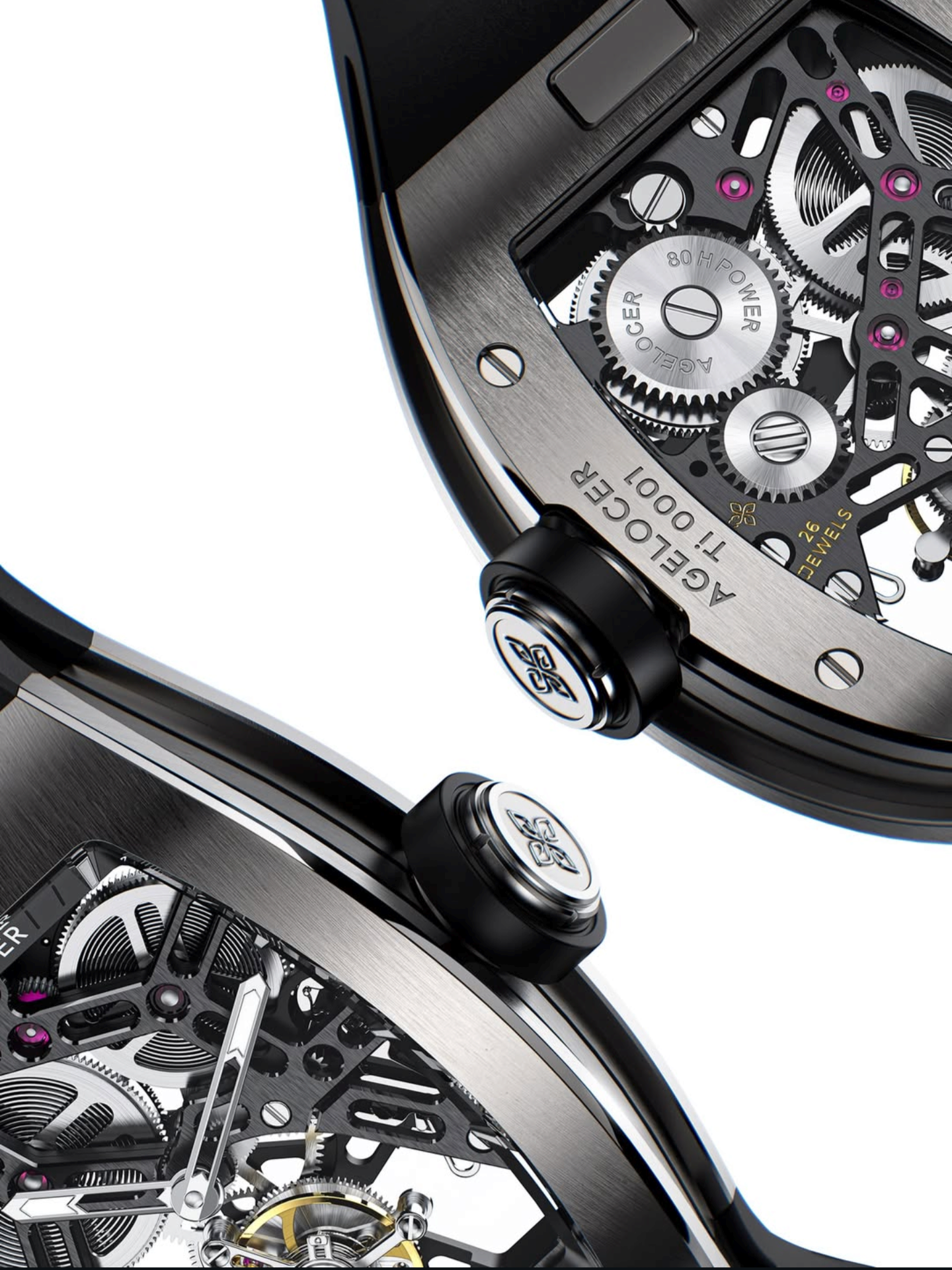 AGELOCER Aero Ti Grade 5 Tourbillon Précommande