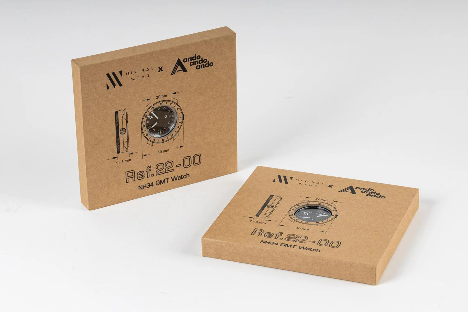 AndoAndoAndo x Minimal Wear Ref.22-00 Limited Edition
