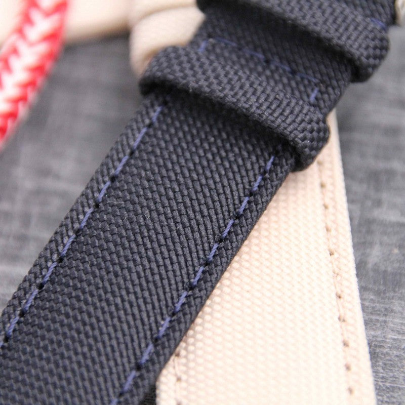 Bracelet de montre toile PORT LOUIS navy foncé