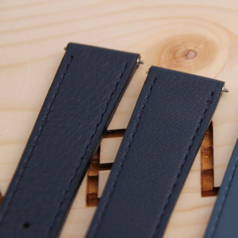 Bracelet de montre cuir LANCIEUX navy