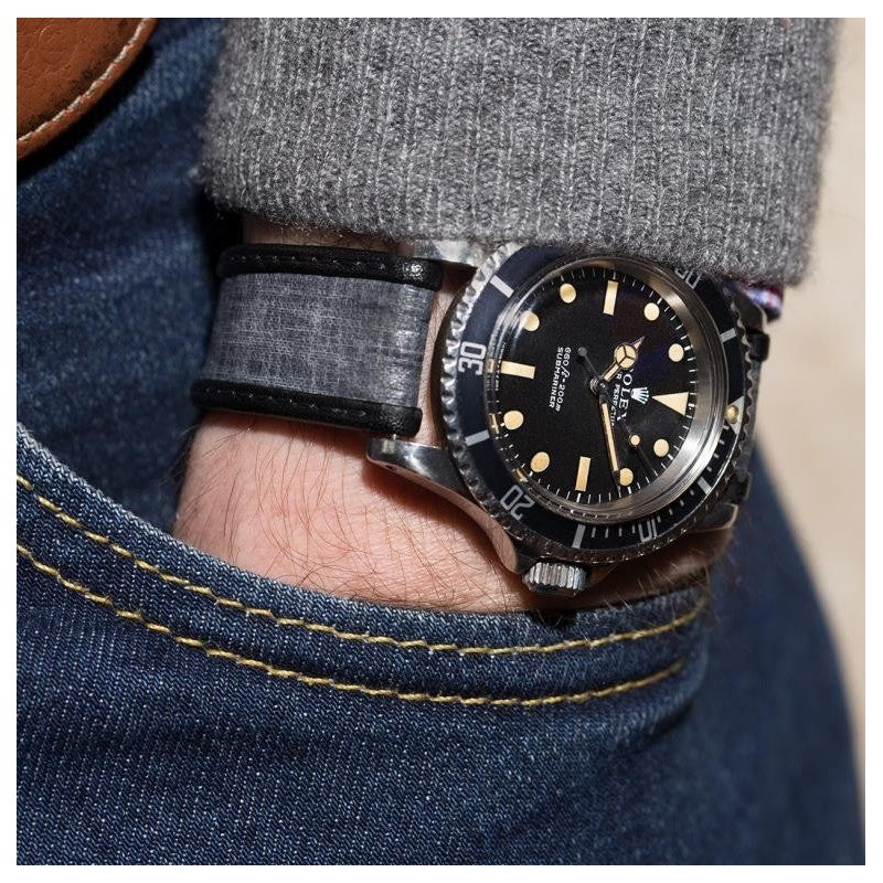 Bracelet de montre tissu voile HYERES