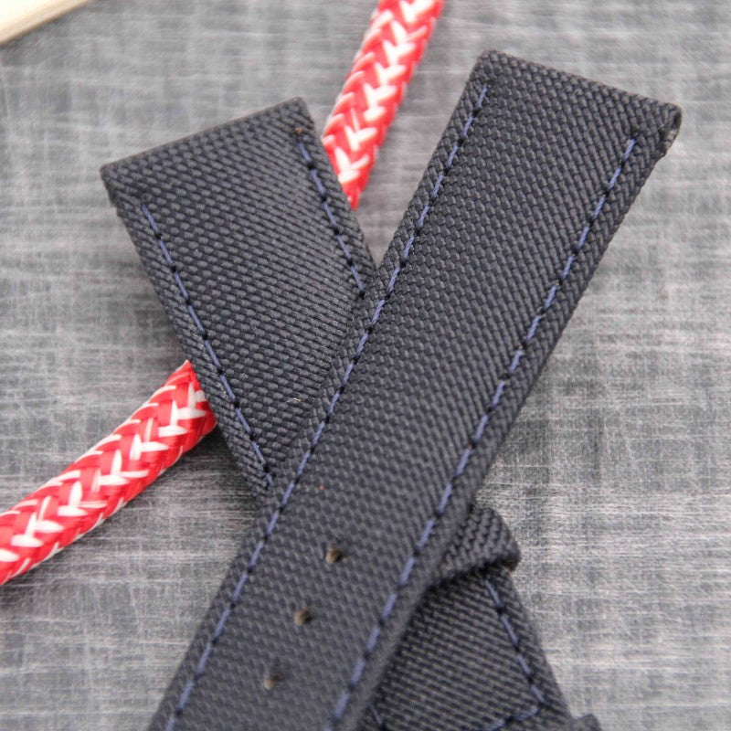 Bracelet de montre toile LARMOR PLAGE navy foncé