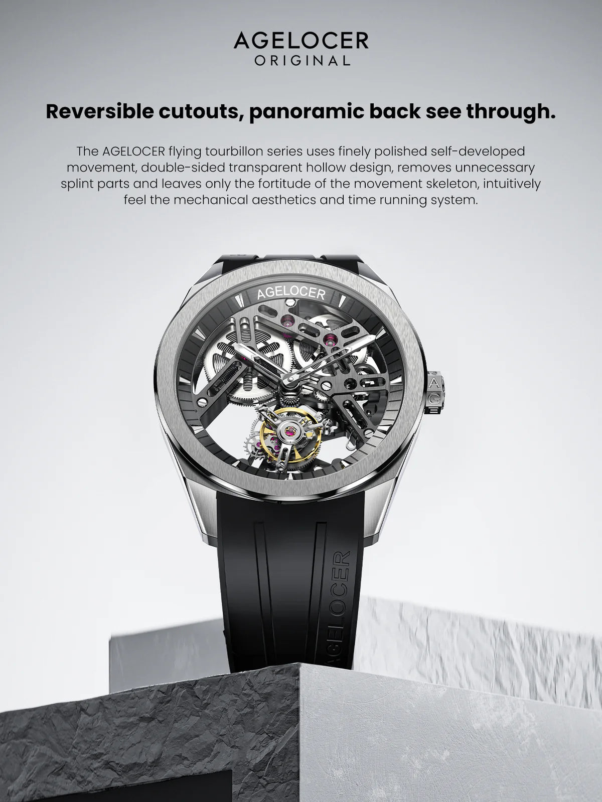 Agelocer Tourbillon Diamant Rainbow