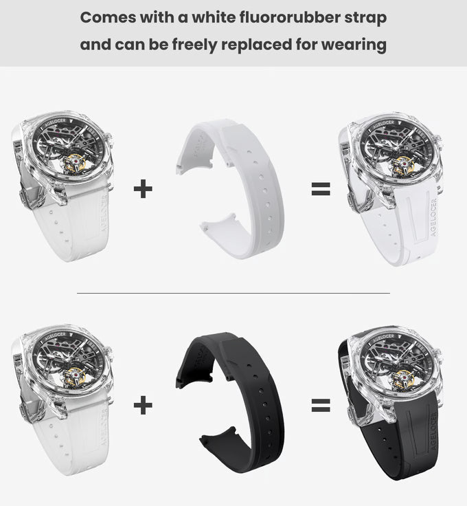 AGELOCER|"Ice Never Melts" Free-spring Tourbillon Watch 2.0