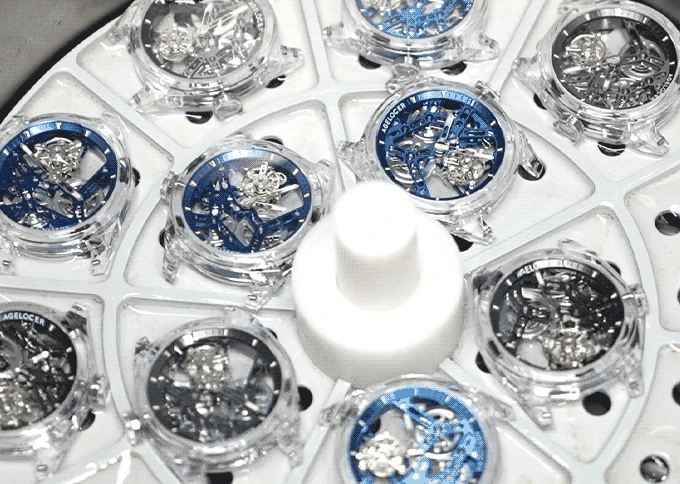 AGELOCER|"Ice Never Melts" Free-sprung Tourbillon Watch 2.0