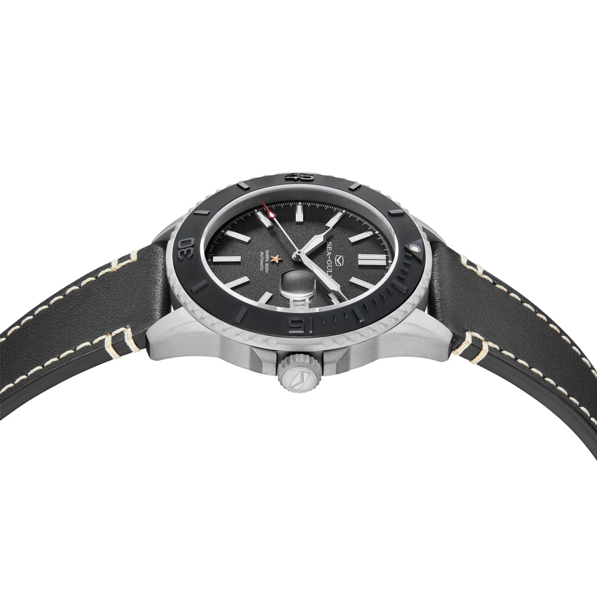 Océan Pro 300m Étanche Sablé 3D Titanium Céramique Lunette Plongée 43.5mm