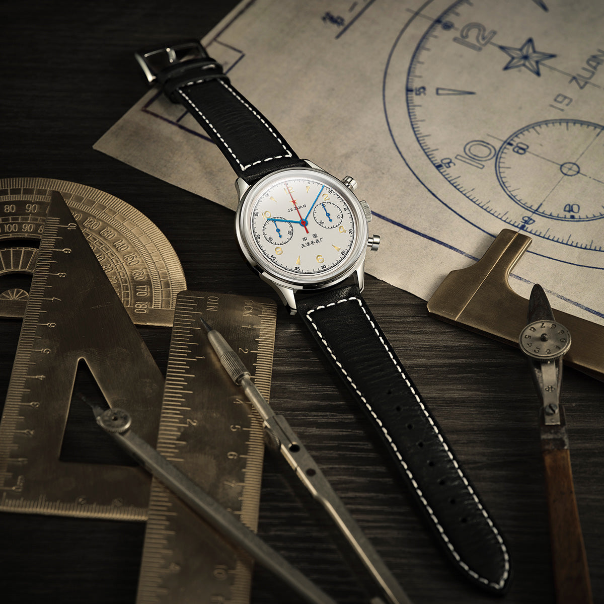 1963 Chronographe 70ᵉ Anniversaire Réédition 37.3mm