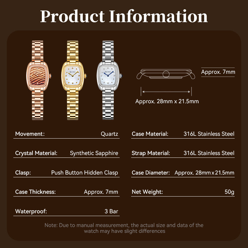 Femme Texturé Vague Serti Diamant Femme 30mm