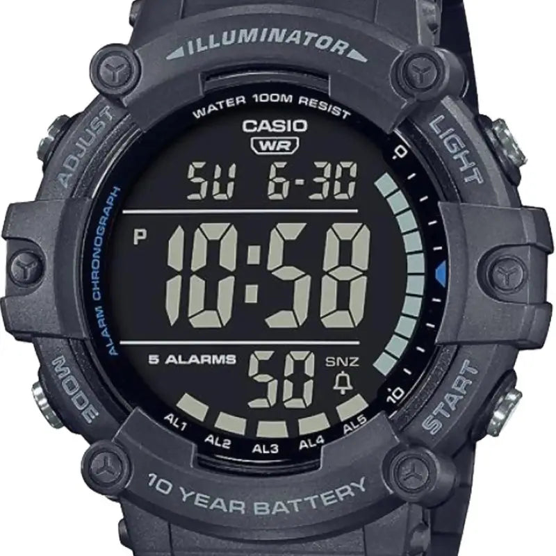 Montre Casio Sport en Résine Grise AE-1500WH-8BVEF