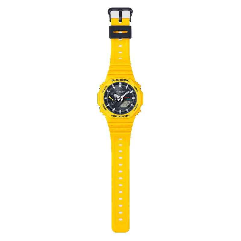 Montre G-Shock Solaire Connectée Jaune GA-B2100C-9AER