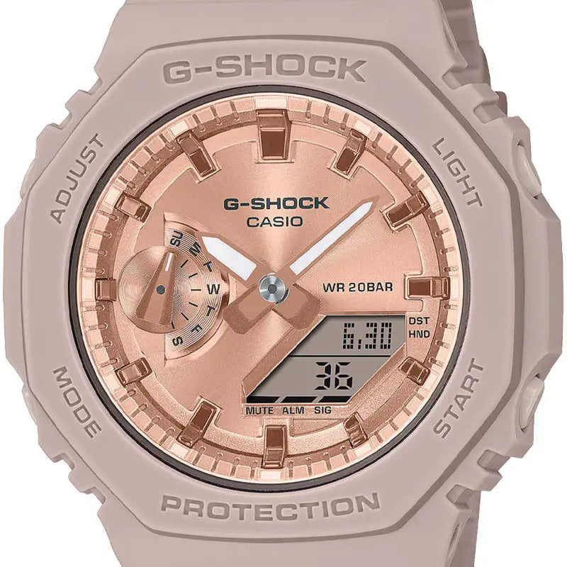 Montre S-Series Pink Gold Metallic Dial GMA-S2100MD-4AER