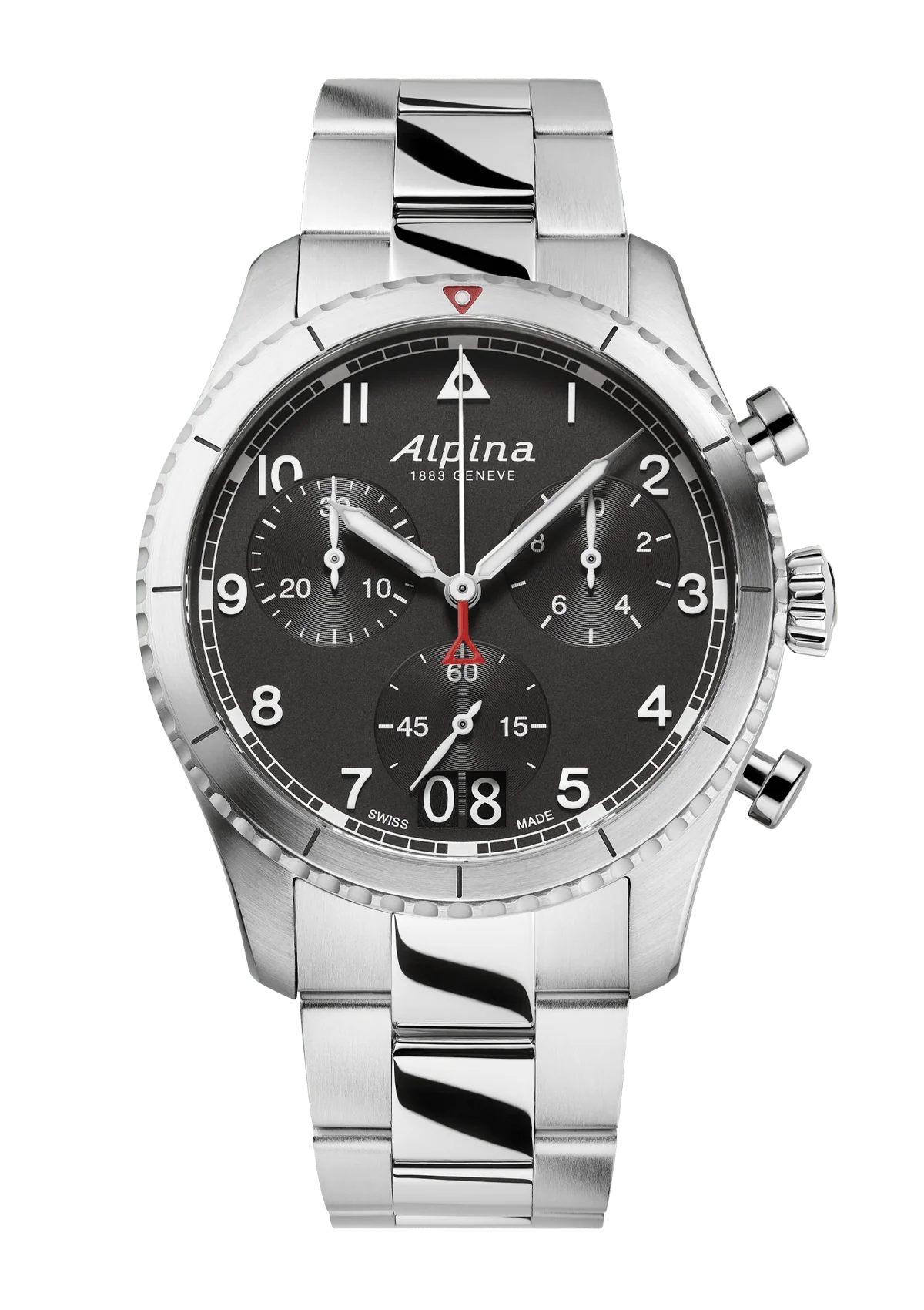 Alpina STARTIMER Pilot Quartz Chronograph Big Date 41mm