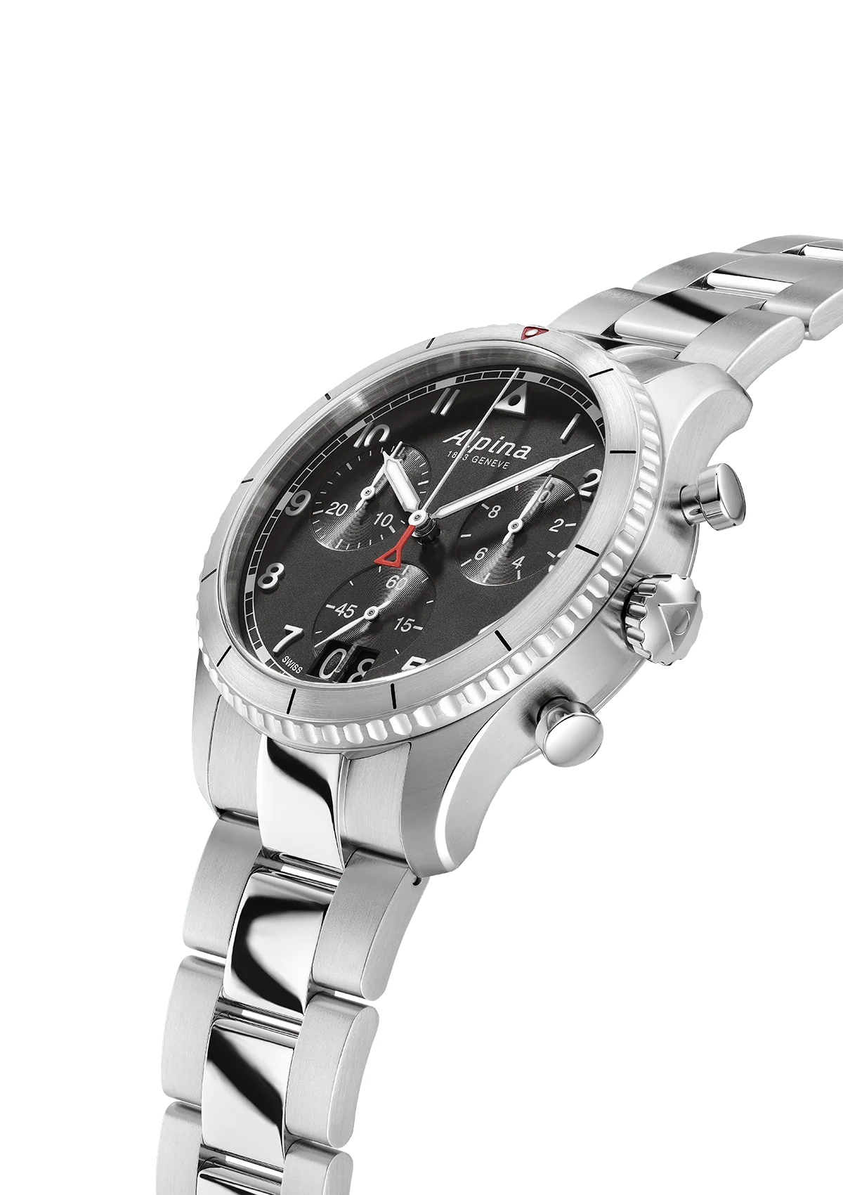 Alpina STARTIMER Pilot Quartz Chronograph Big Date 41mm