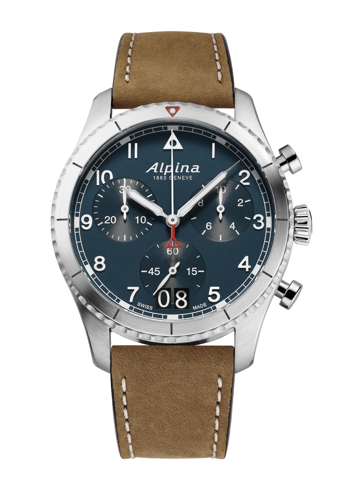 Alpina STARTIMER Pilot Quartz Chronograph Big Date 41mm