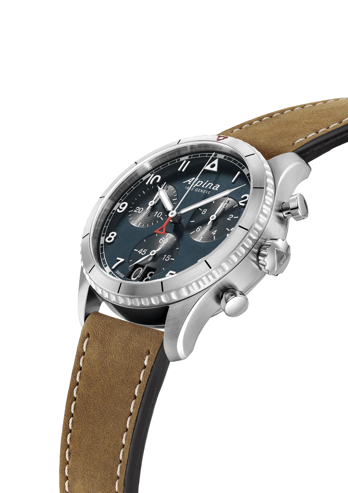 Alpina STARTIMER Pilot Quartz Chronograph Big Date 41mm