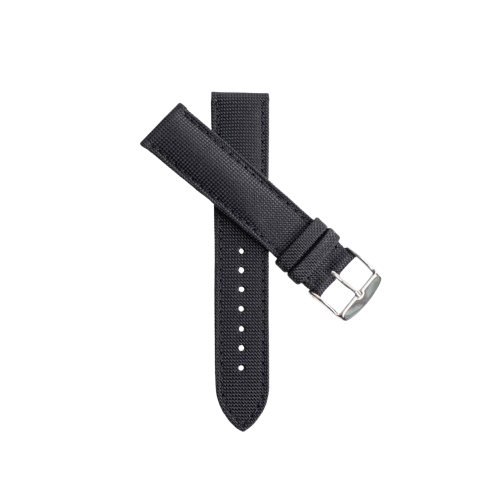 Bracelet de montre toile LARMOR PLAGE noir