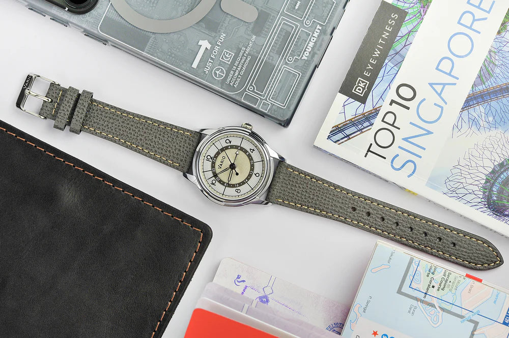 Vario Empire Seasons True GMT Winter White Automatic