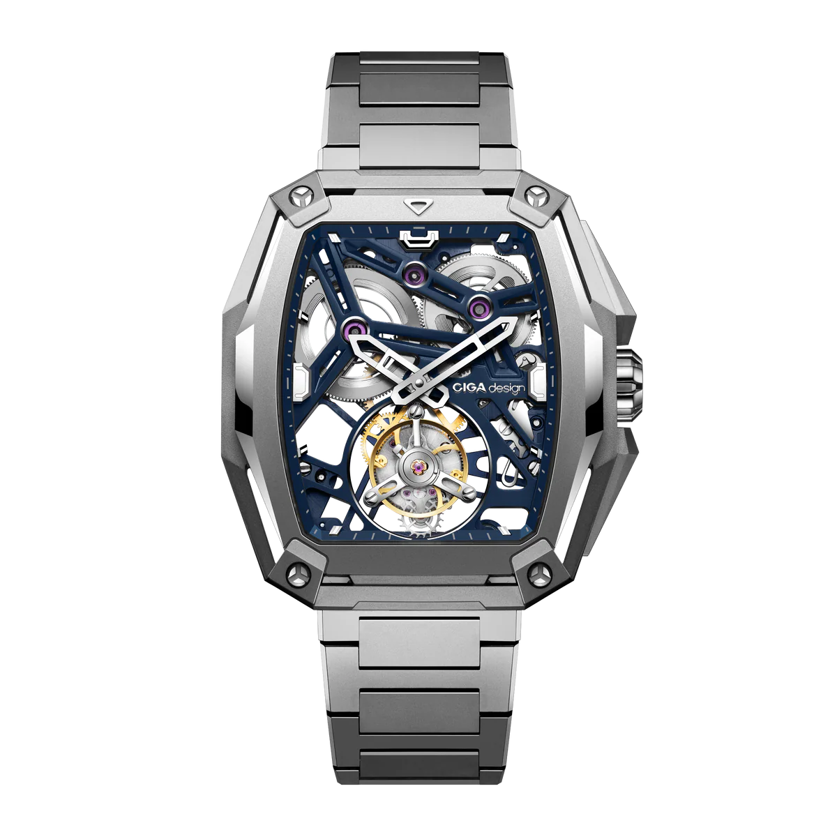 CIGA design Squelette Tourbillon Hunter