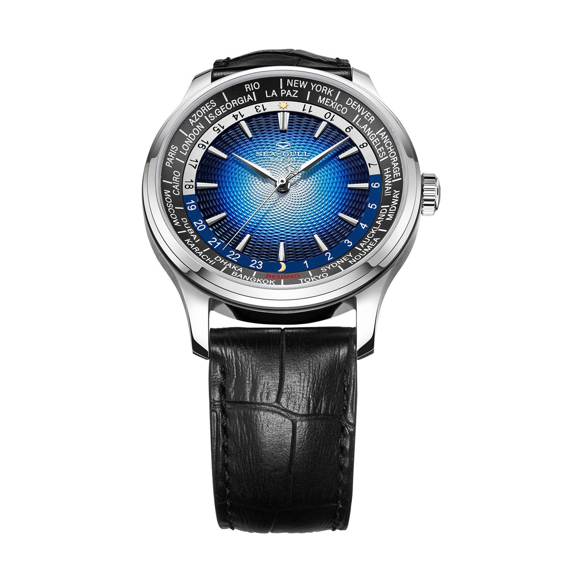 Extraordinaire Heure Mondiale Jour/Nuit GMT 41mm