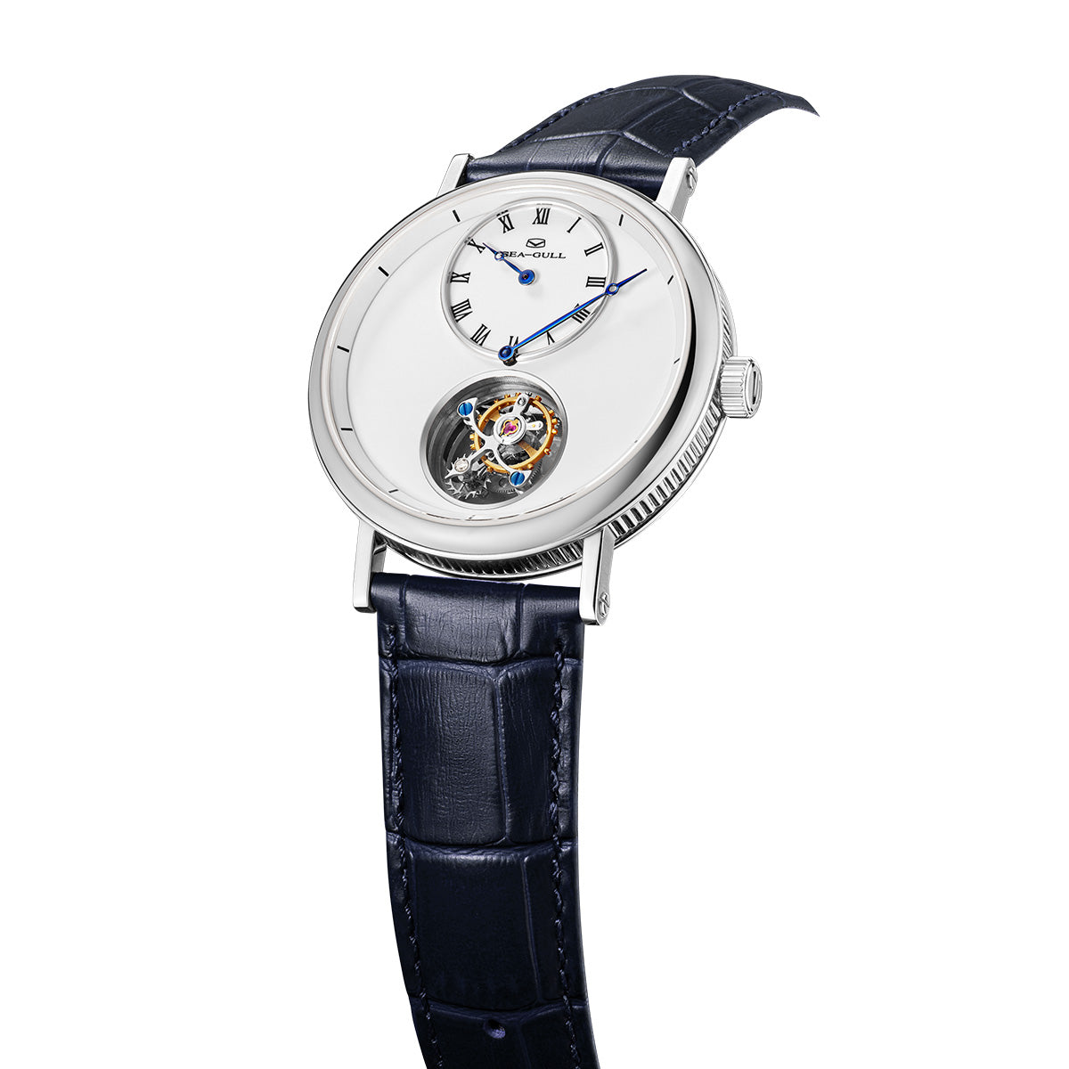 Artisan Patrimoine Maître Artisan Émail Régulateur Excentrique Tourbillon 39mm