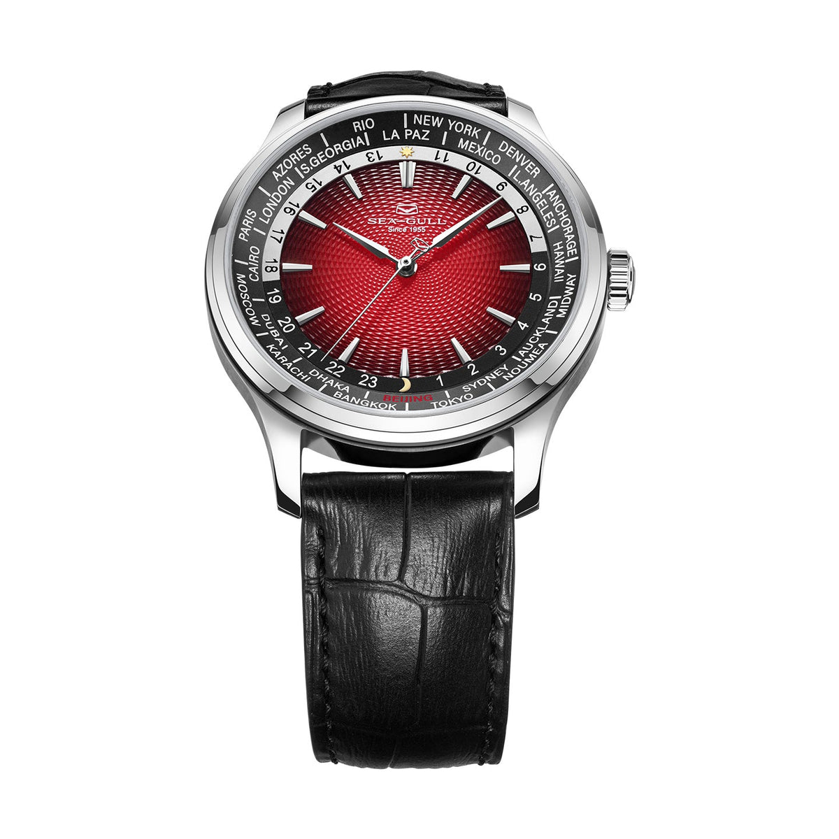 Extraordinaire Heure Mondiale Jour/Nuit GMT 41mm