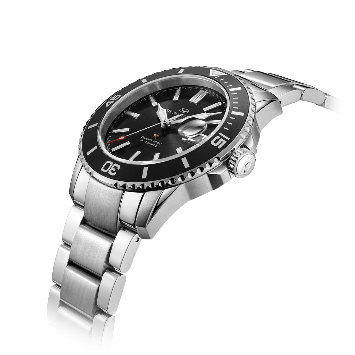 Océan 200m Étanche Date Loupe Plongée 44mm