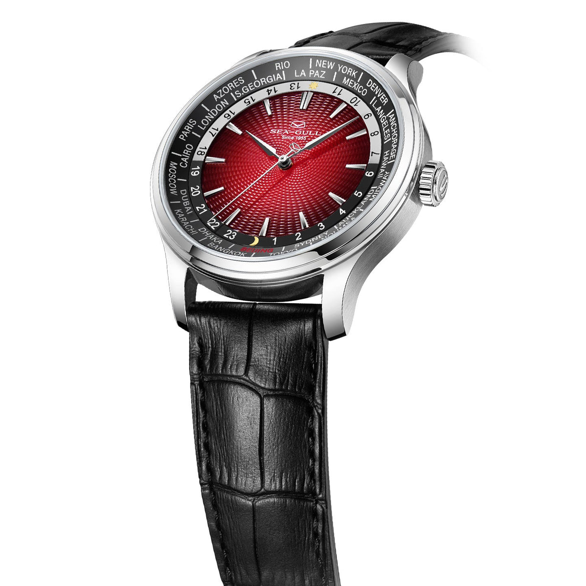 Extraordinaire Heure Mondiale Jour/Nuit GMT 41mm