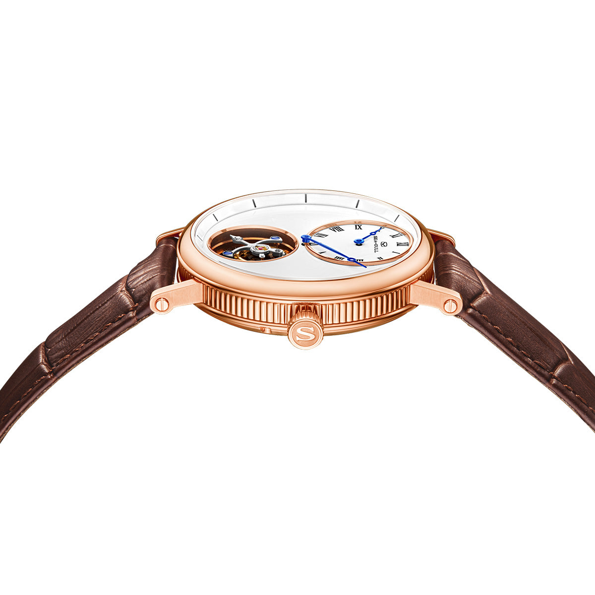 Artisan Patrimoine Maître Artisan Émail Régulateur Excentrique Tourbillon 39mm