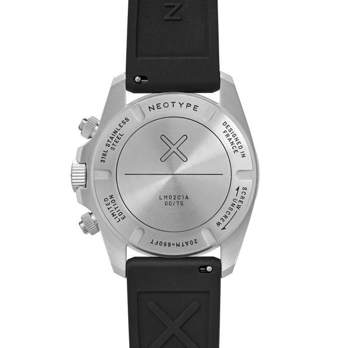 LM02 Type C Steel and Black dial + Old Radium
