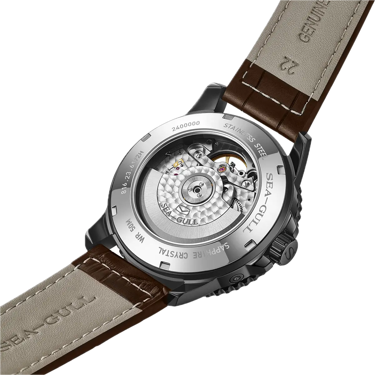 Seagull – Double Fuseau Horaire & Calendrier Rétrograde