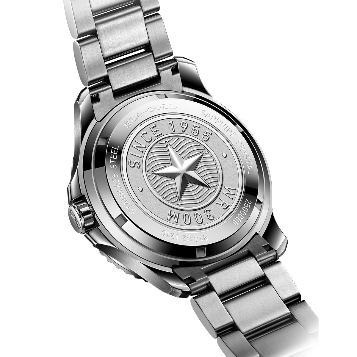 Océan Pro 300m Étanche Plongée 44mm