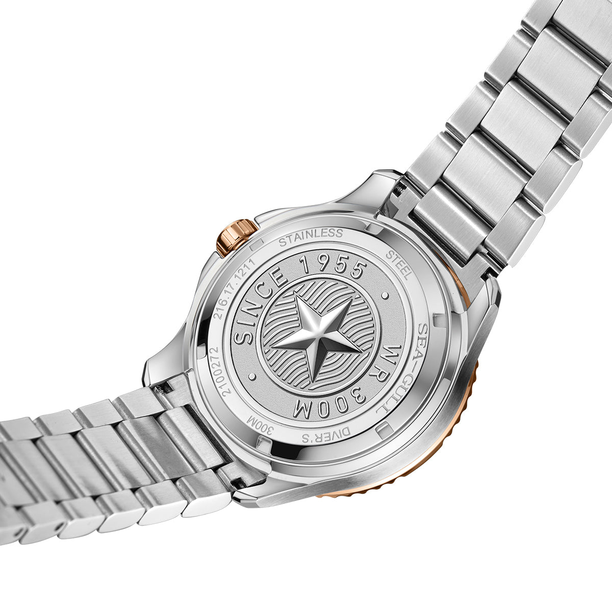 Océan Pro 300m Étanche Nacre Femme Plongée 40mm