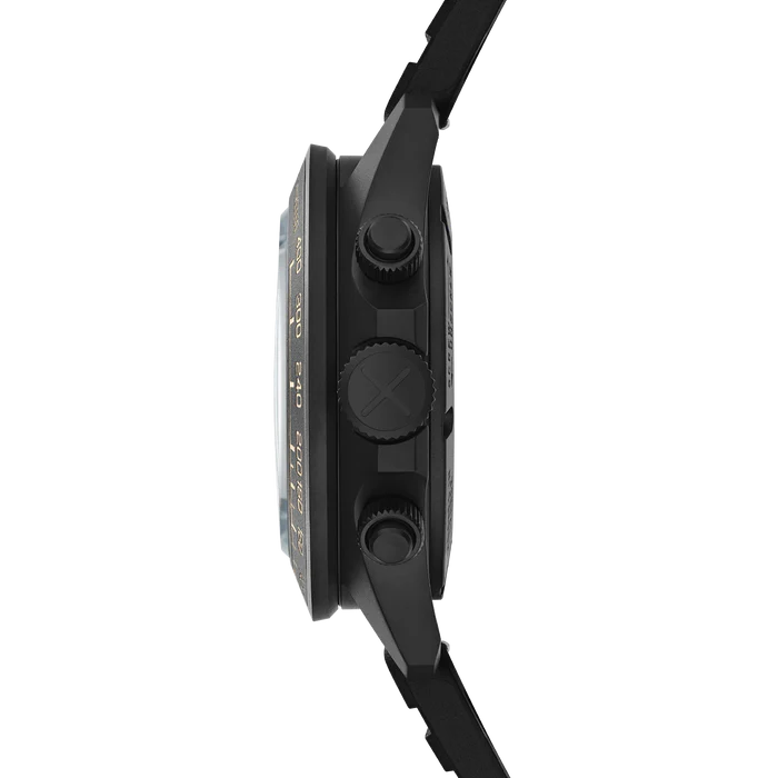 LM02 Type C PVD Noir - Cadran noir + Old Radium