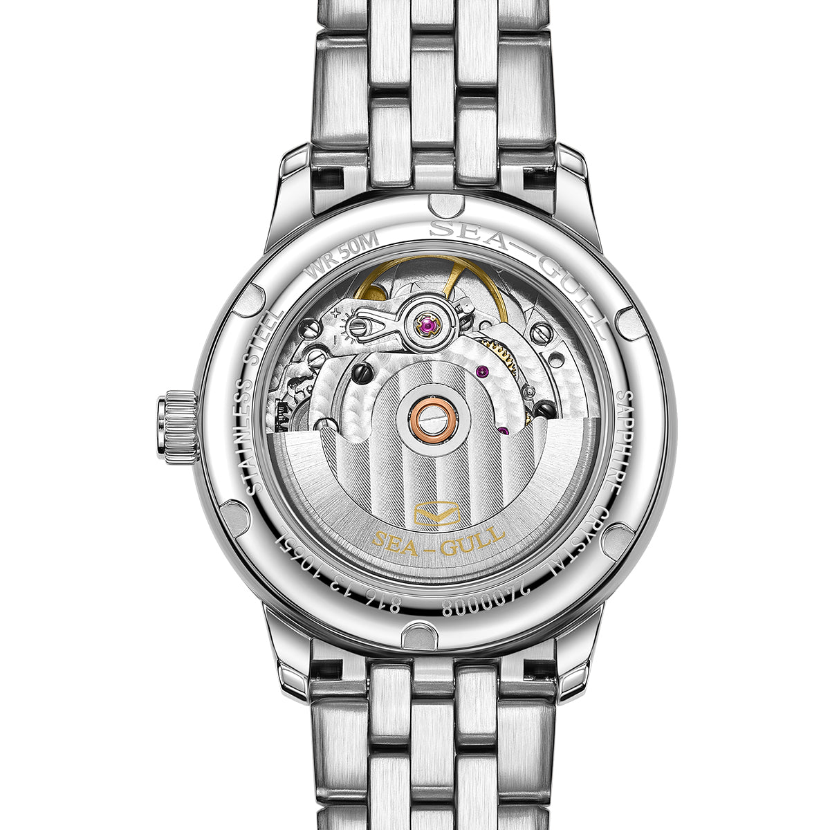 Femme Cercles Concentriques Serti Diamant Habillée 32mm