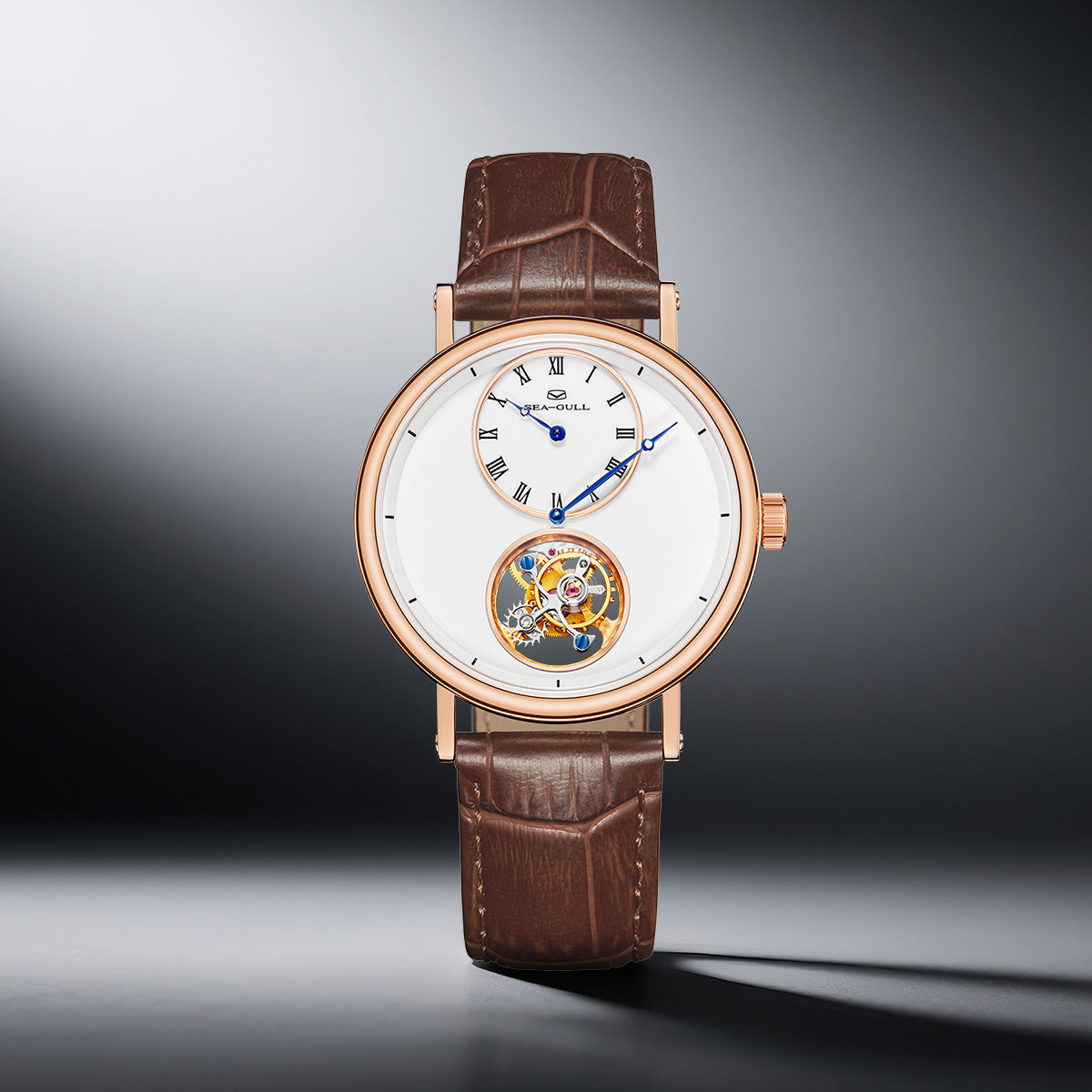 Artisan Patrimoine Maître Artisan Émail Régulateur Excentrique Tourbillon 39mm
