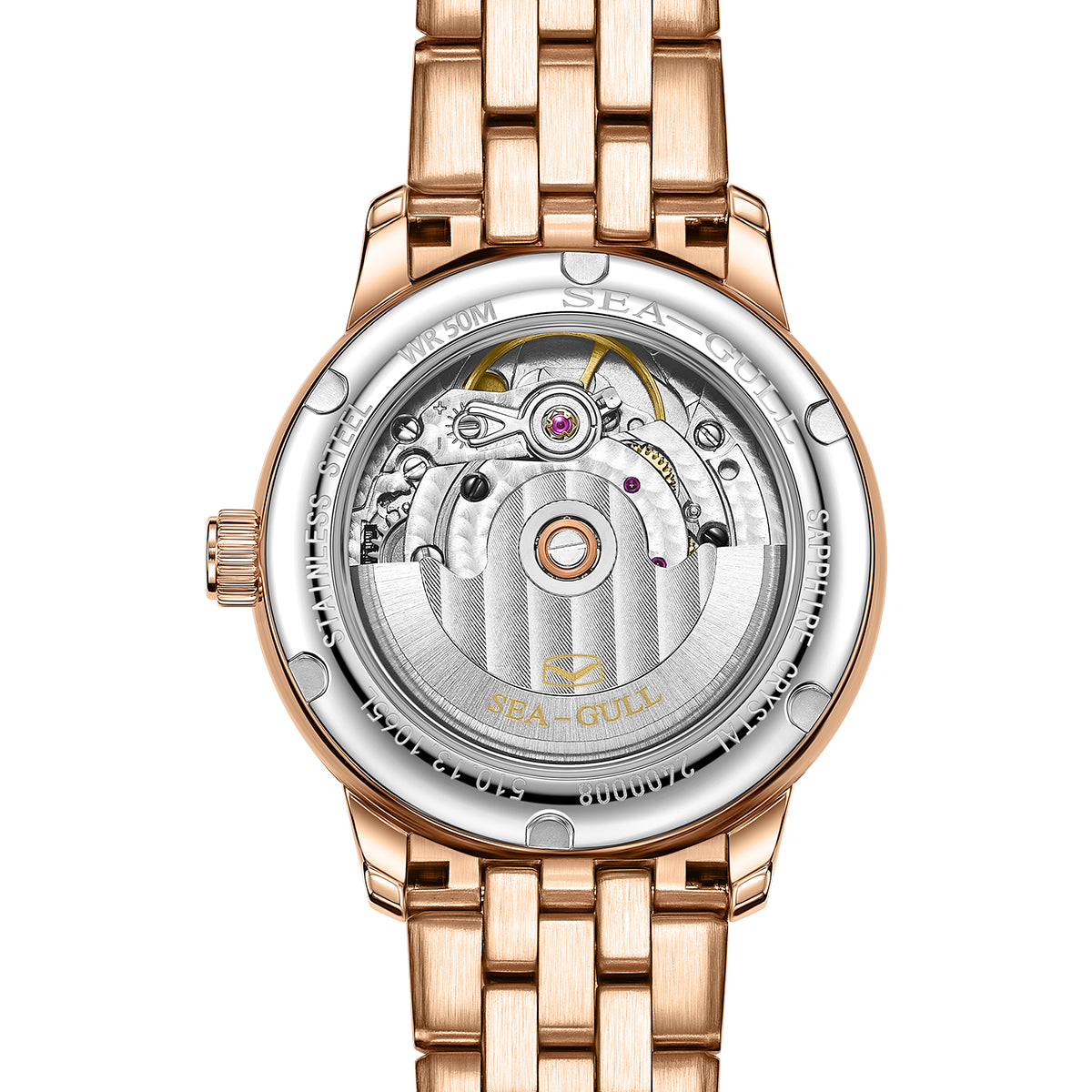 Femme Cercles Concentriques Serti Diamant Habillée 32mm