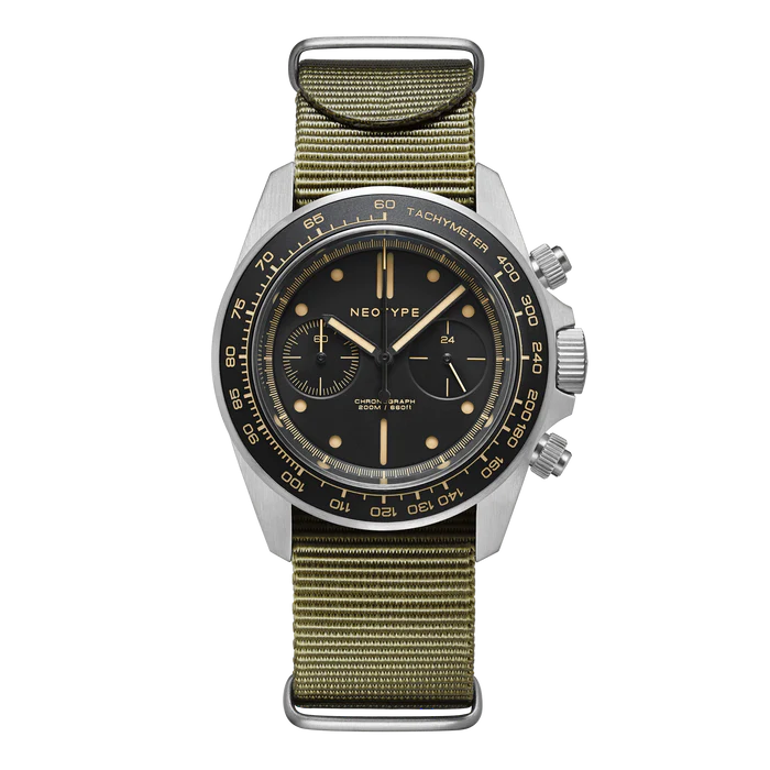 LM02 Type C Steel and Black dial + Old Radium